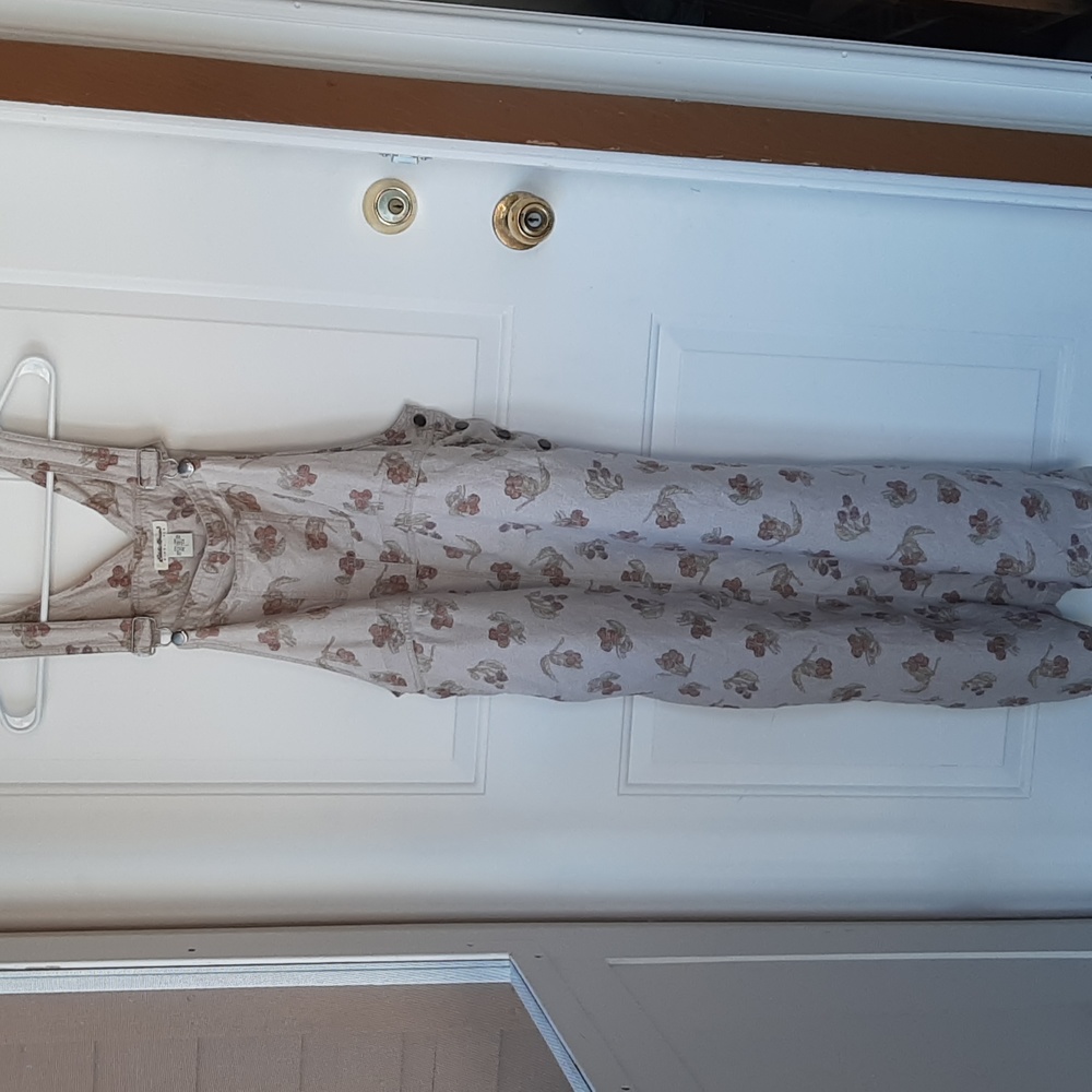 Eddie Bauer overall dress petite L